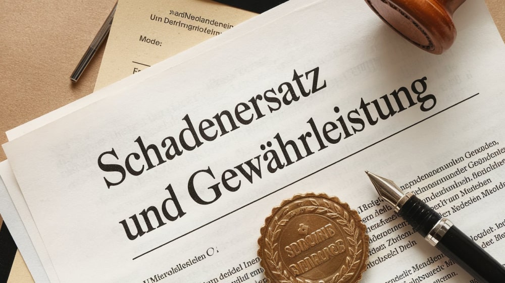 Das Bild steht für Schadenersatz und Gewährleistung in Innsbruck und zeigt die Bedeutung professioneller Beratung bei der Durchsetzung rechtlicher Ansprüche, Reparaturkosten und Ersatzansprüchen.